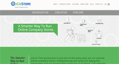 Desktop Screenshot of icostore.com